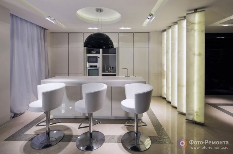 Большая кухня после ремонта