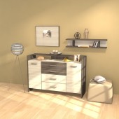 Контрастный комод Макс-8