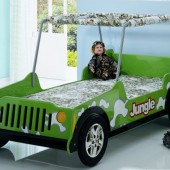 Детские кровати фото - Кровать-машина Willi Jeep