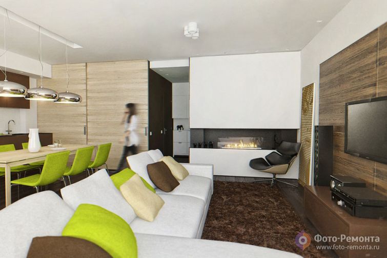 Проект дизайна интерьера, 83м2., Санкт-Петербург