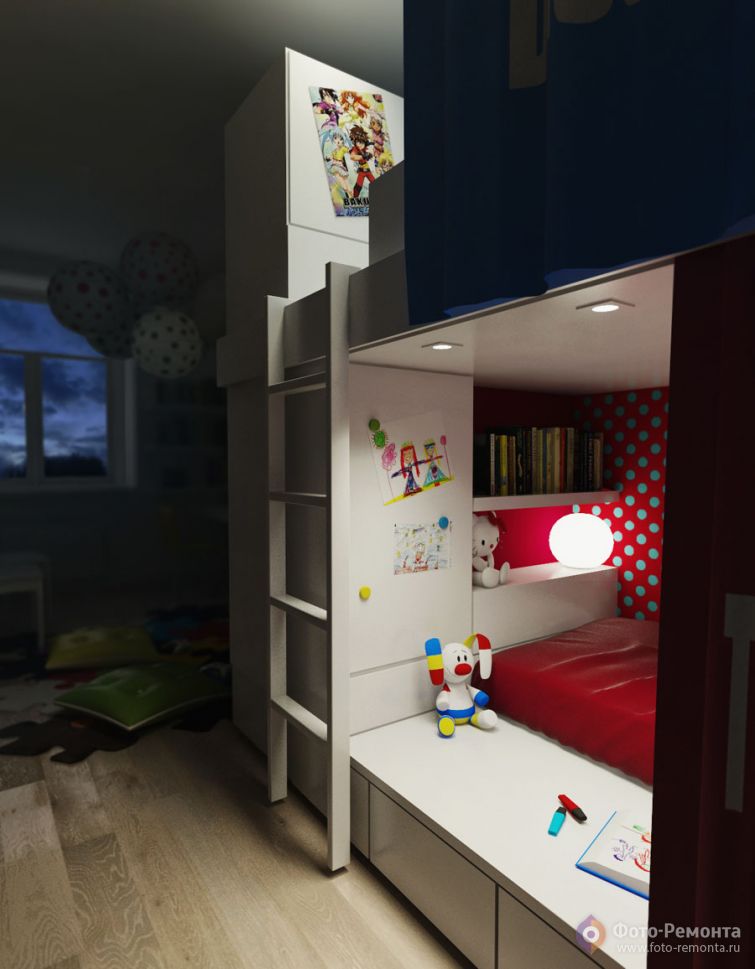  Дизайн современной детской комнаты