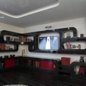 ТВ-зона в гостиной