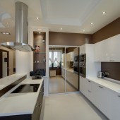 Большие кухни фото - дизайн интерьера