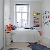 Спальни в скандинавском стиле фото - дизайн интерьера