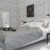 Серые спальни фото - дизайн интерьера