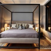 Серые спальни фото - дизайн интерьера