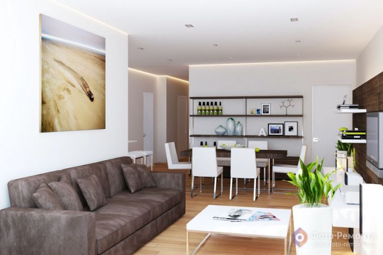 Дизайн двухкомнатной квартиры от Марии Мовчан