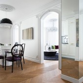 Белые столовые фото - дизайн интерьера