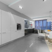 Кухни в стиле хай-тек фото - дизайн интерьера