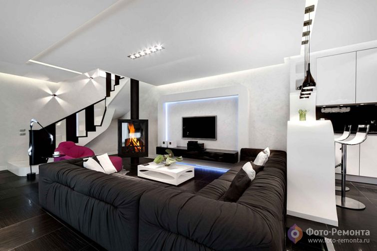 Интерьер дома в Калининграде от студии `Детали`