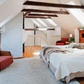 Белые спальни фото - дизайн интерьера