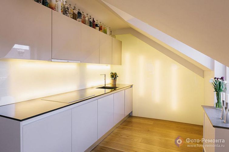  Дизайн белой кухни