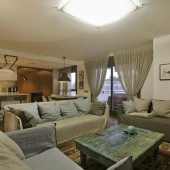 Дизайн квартиры в стиле средиземноморский лофт, 162 кв.м.