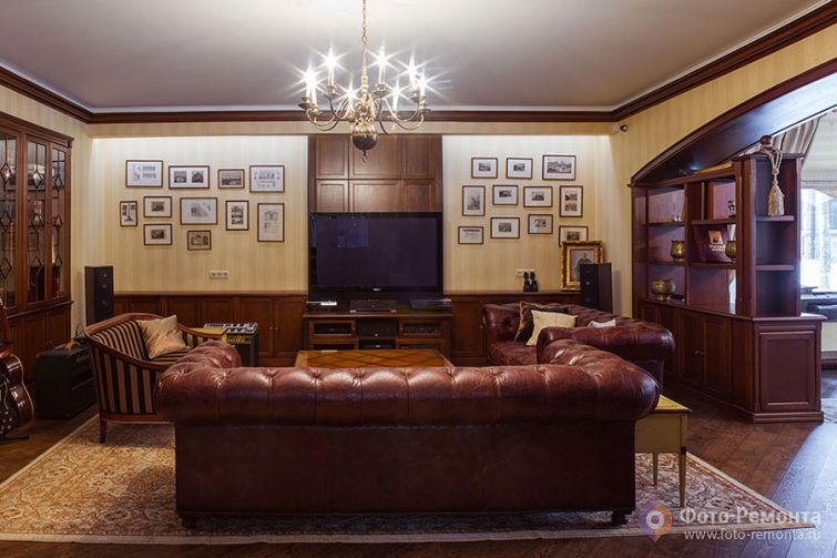 Интерьер загородного дома в п. Грибово