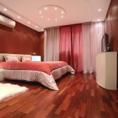 Коричневые спальни фото - дизайн интерьера