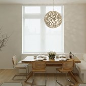 Столовые в светлых тонах фото - дизайн интерьера