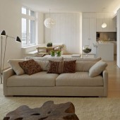 Гостиная, вид на кухню