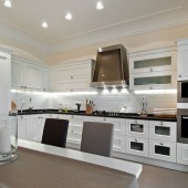 Белые кухни фото - дизайн интерьера