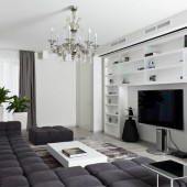 Дизайн квартиры в ЖК Mirax Park, 140 кв.м.