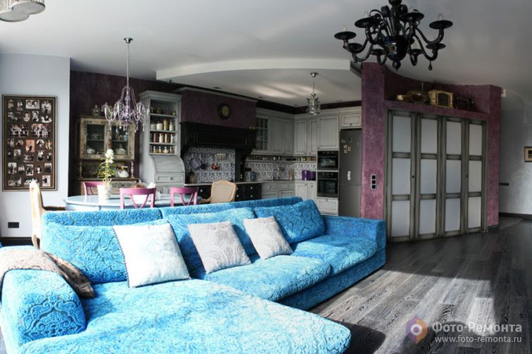 Интерьер квартиры в Москве, 165 кв.м.