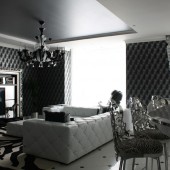 Серые гостиные фото - дизайн интерьера