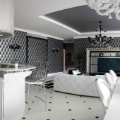 Большие гостиные фото - дизайн интерьера