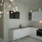 Белая кухня