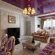 Гостиная в фиолетовых тонах