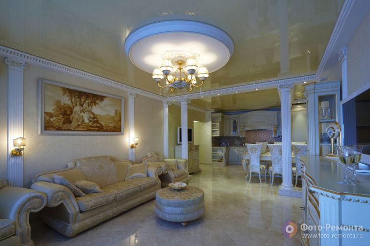 Интерьер квартиры в Алуште, 100 кв.м.