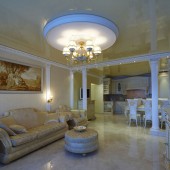Интерьер квартиры в Алуште, 100 кв.м.