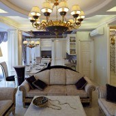 Дизайн квартиры в Ялте, 100 кв.м.