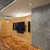 ТВ-зона в гостиной