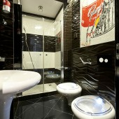 Маленькие ванные комнаты фото - дизайн интерьера