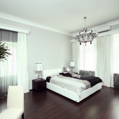 Просторная спальня