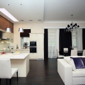 Кухня и гостиная