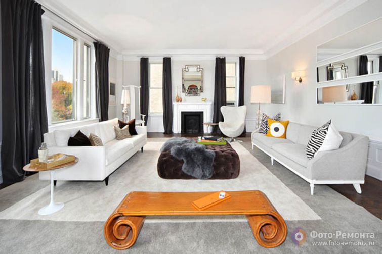 Интерьер квартиры на Central Park West