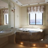 Интерьер ванной комнаты