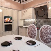 Кухня и столовая