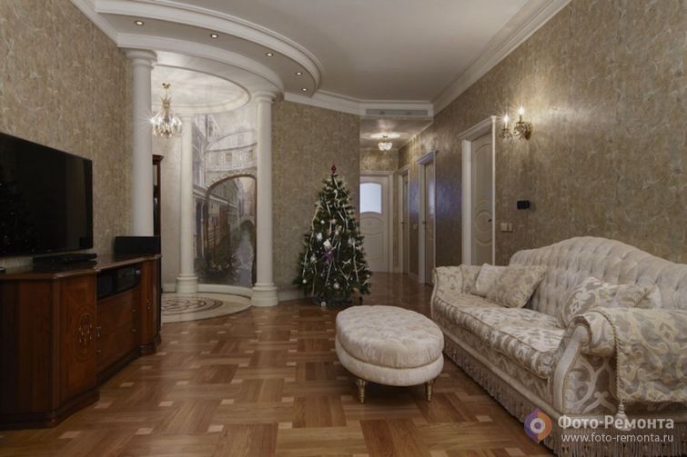 Интерьер квартиры в Москве, 160 кв.м.