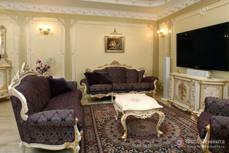 Интерьер квартиры в Москве, 185 кв.м.