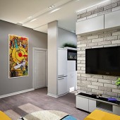 Маленькие гостиные фото - дизайн интерьера