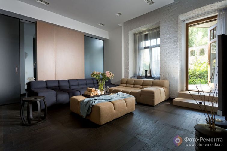 Дизайн квартиры площадью 57 кв.м.