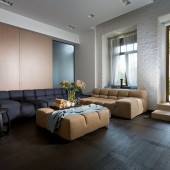 Дизайн квартиры площадью 57 кв.м.