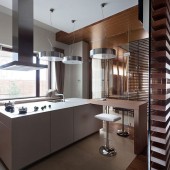 Большие кухни фото - дизайн интерьера