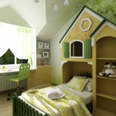 Детские комнаты фото - дизайн интерьера