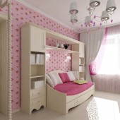 Детская в розовых тонах