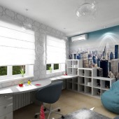 Детские комнаты фото - дизайн интерьера