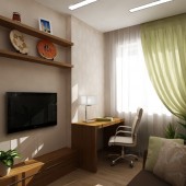 Домашний кабинет фото - дизайн интерьера