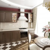 Кухни в классическом стиле фото - дизайн интерьера