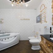 Ванные комнаты в классическом стиле фото - дизайн интерьера